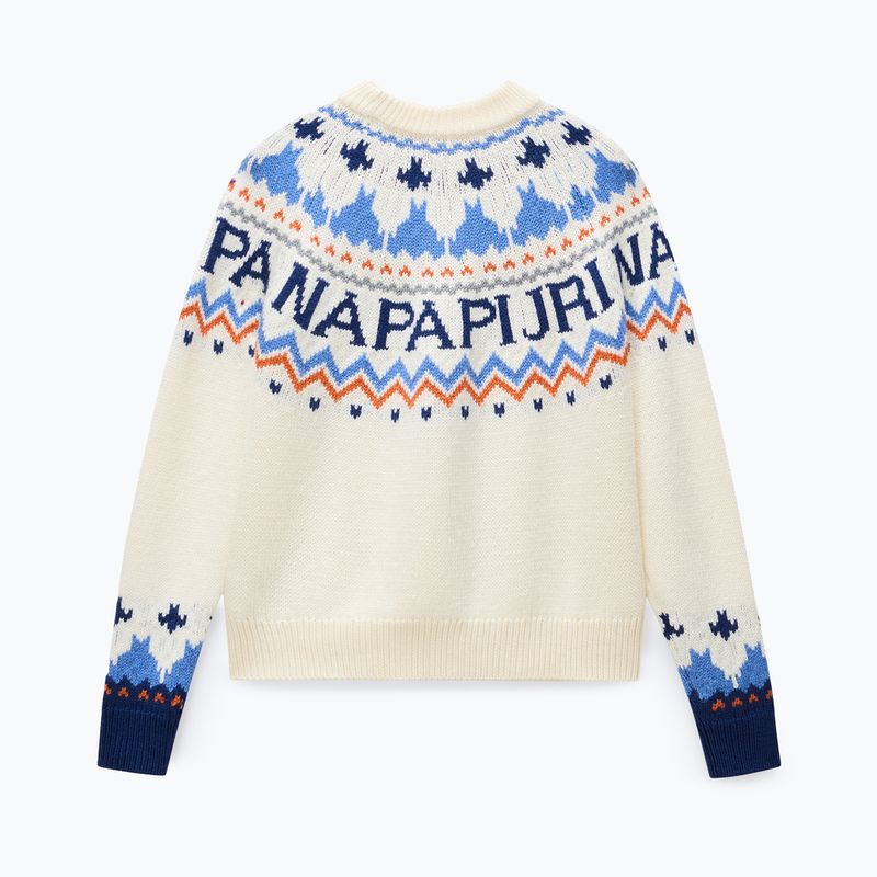 Дамски пуловер Napapijri D-Fiames C beige dimity 7