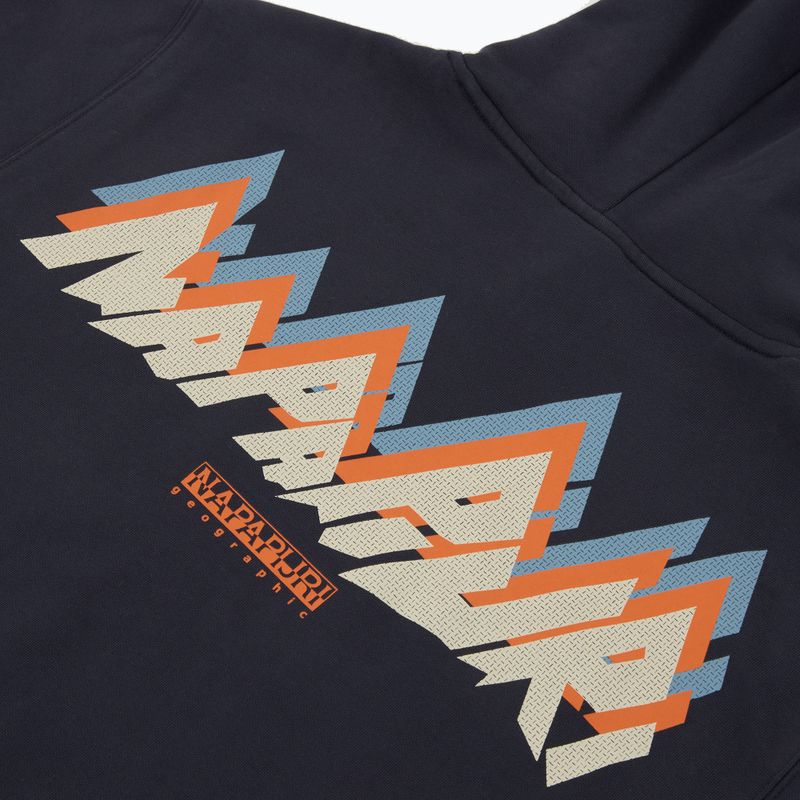 Мъжки суитшърт Napapijri B-Fiemme H blue marine 4