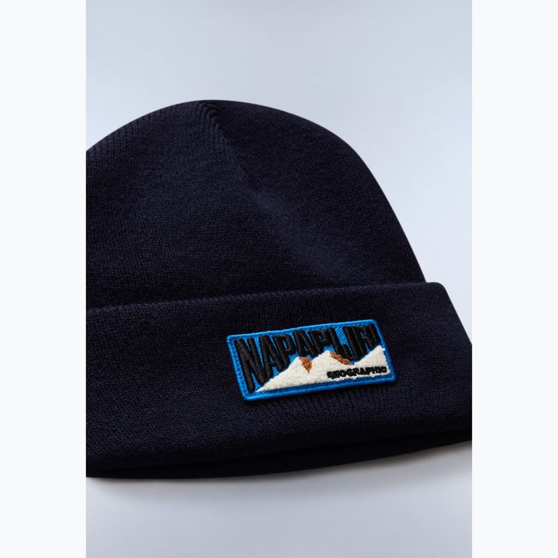 Мъжка зимна шапка Napapijri F-Montepiana blu marine 3