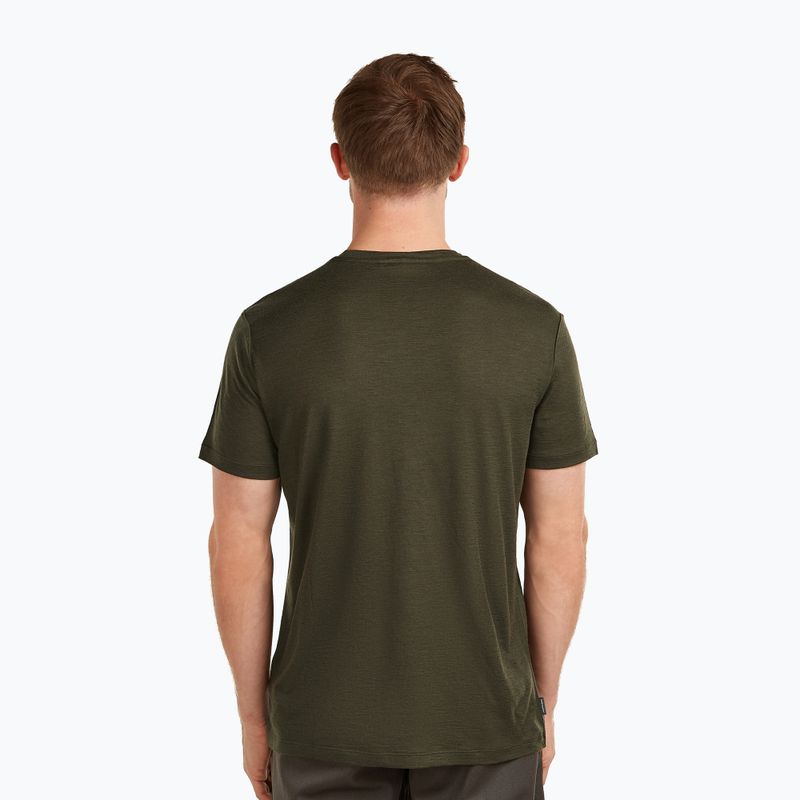 Мъжка тениска за трекинг Icebreaker Merino 150 Tech Lite III dark loden 3