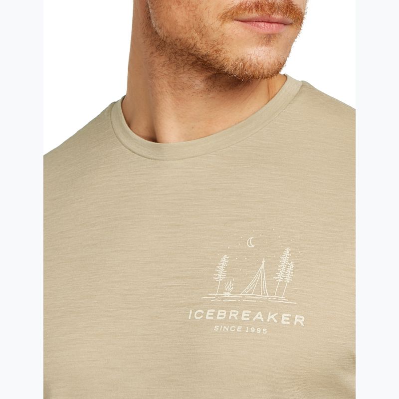 Мъжка тениска Icebreaker Merino 150 Tech Lite Peaceful Pass Tee flagstone 5