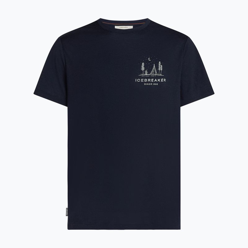Мъжка тениска Icebreaker Merino 150 Tech Lite Peaceful Pass Tee midnight navy 7