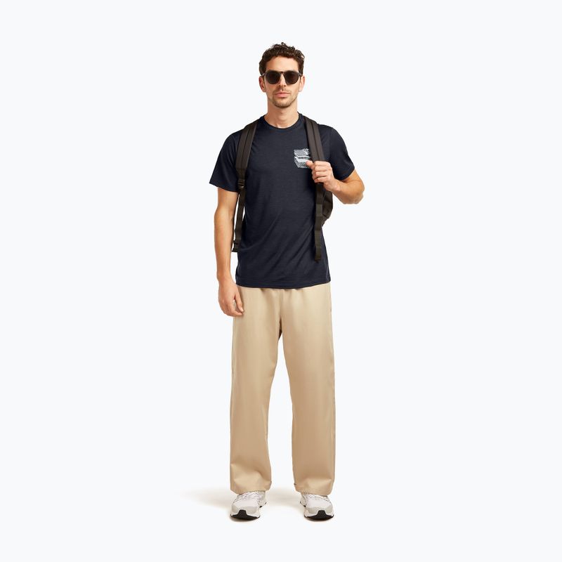Мъжка тениска Icebreaker Merino 150 Tech Lite Evolving Lay Tee midnight navy 4