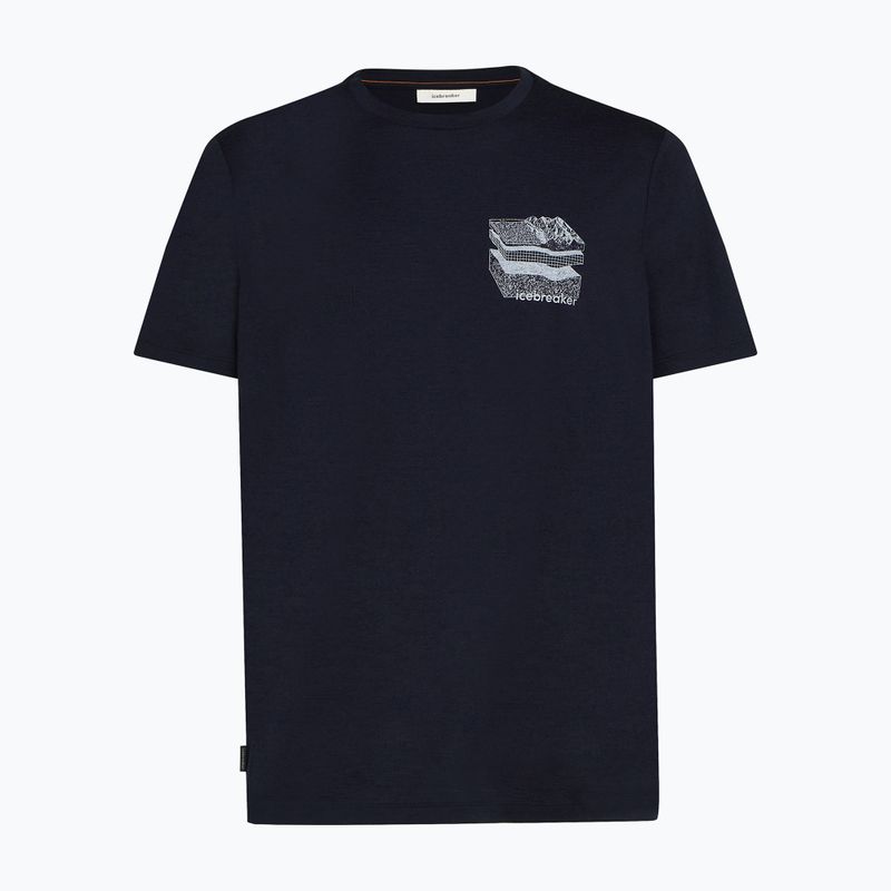 Мъжка тениска Icebreaker Merino 150 Tech Lite Evolving Lay Tee midnight navy 7