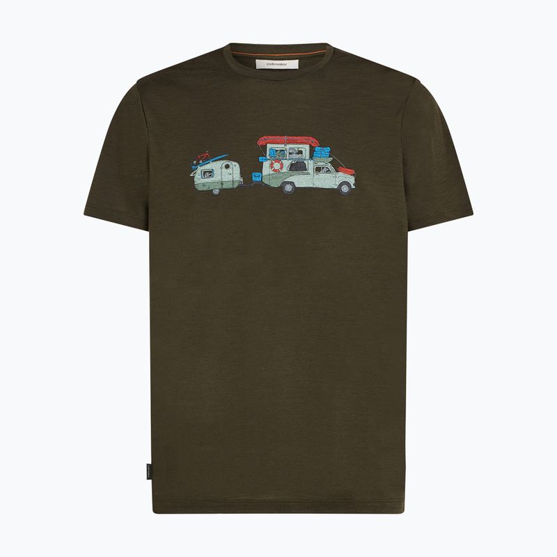 Мъжка тениска Icebreaker Merino 150 Tech Lite Transportage Tee dark loden 7