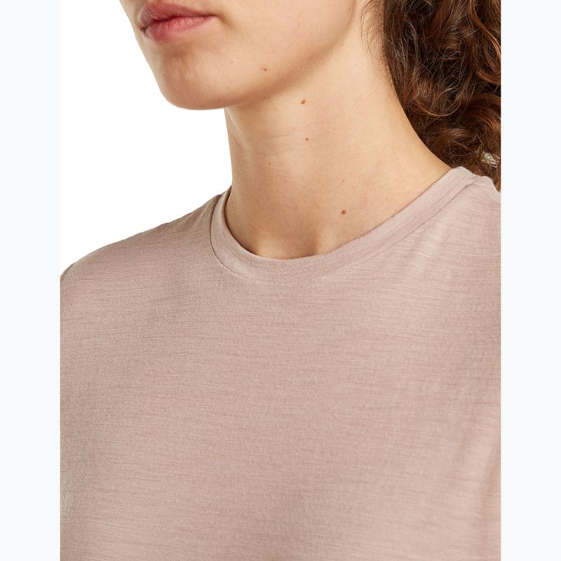 Дамска тениска за трекинг Icebreaker Merino 150 Tech Lite III Tee pink quartz 5