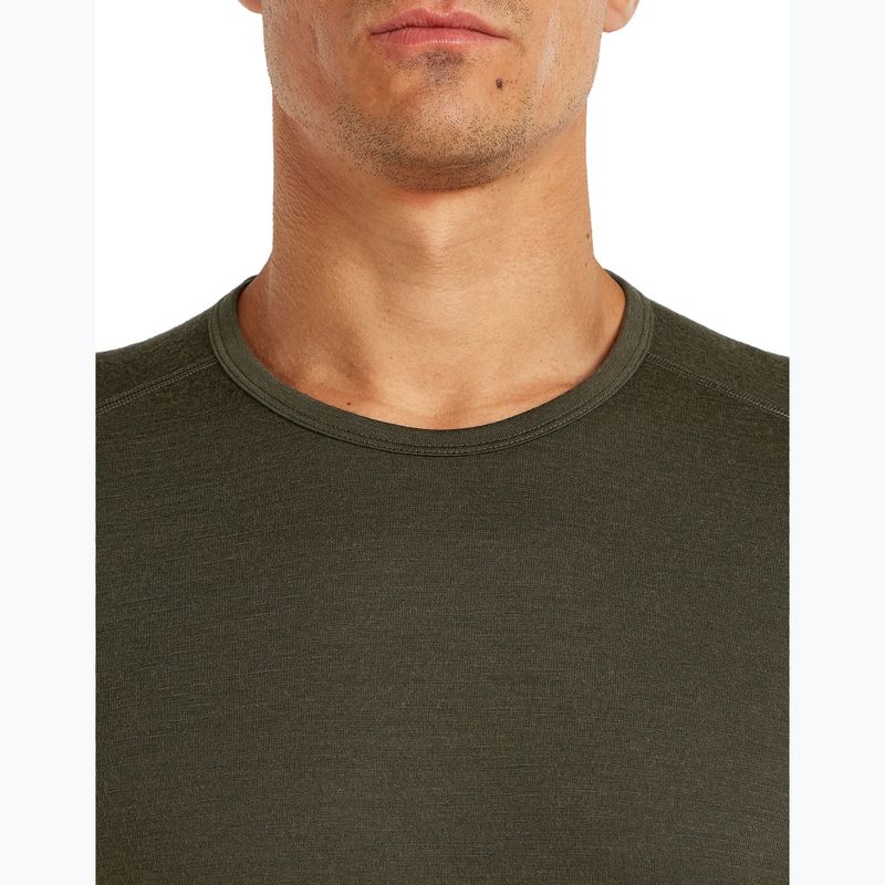 Мъжка термоактивна блуза с дълъг ръкав Icebreaker 200 Oasis Crewe  dark loden 5