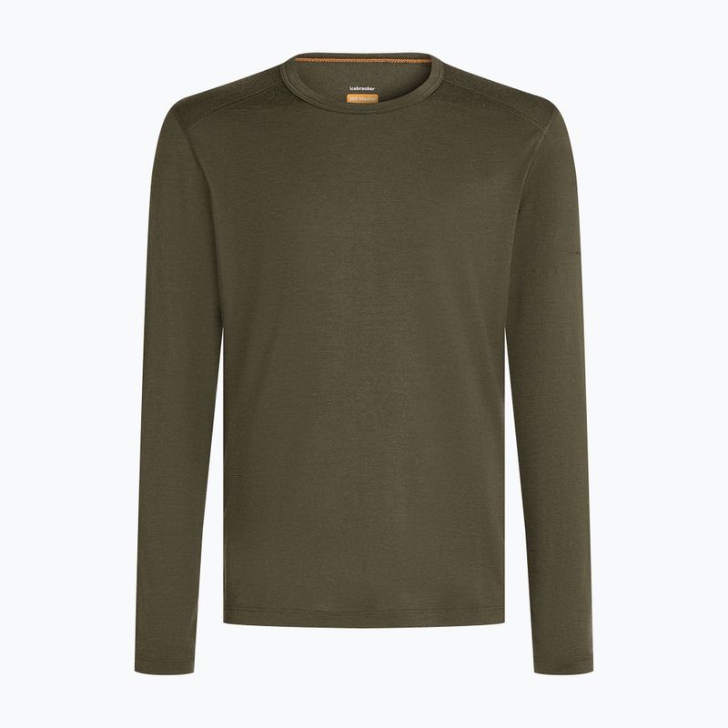 Мъжка термоактивна блуза с дълъг ръкав Icebreaker 200 Oasis Crewe  dark loden 7