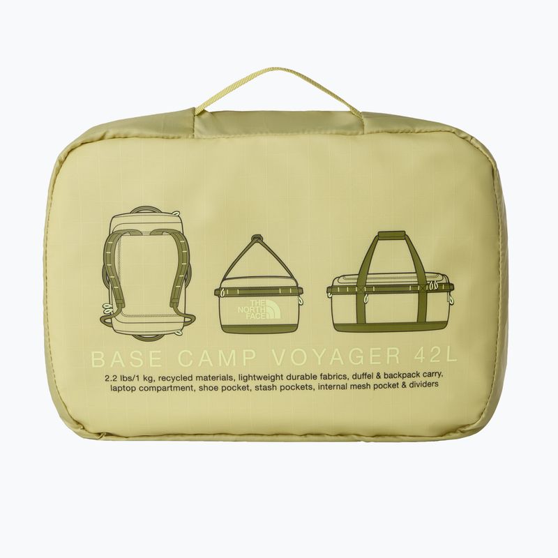 Пътна чанта The North Face Base Camp Voyager Duffel 42 pear/cedar/lemon mist 4