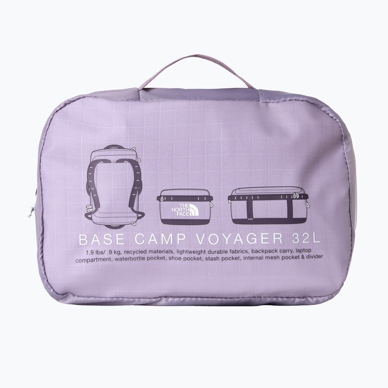 Пътна чанта The North Face Base Camp Voyager Duffel 32 l transcendent grey/endle 4