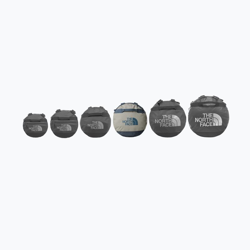 Пътна чанта The North Face Base Camp Duffel L 95 l stone slab/granite grey 5