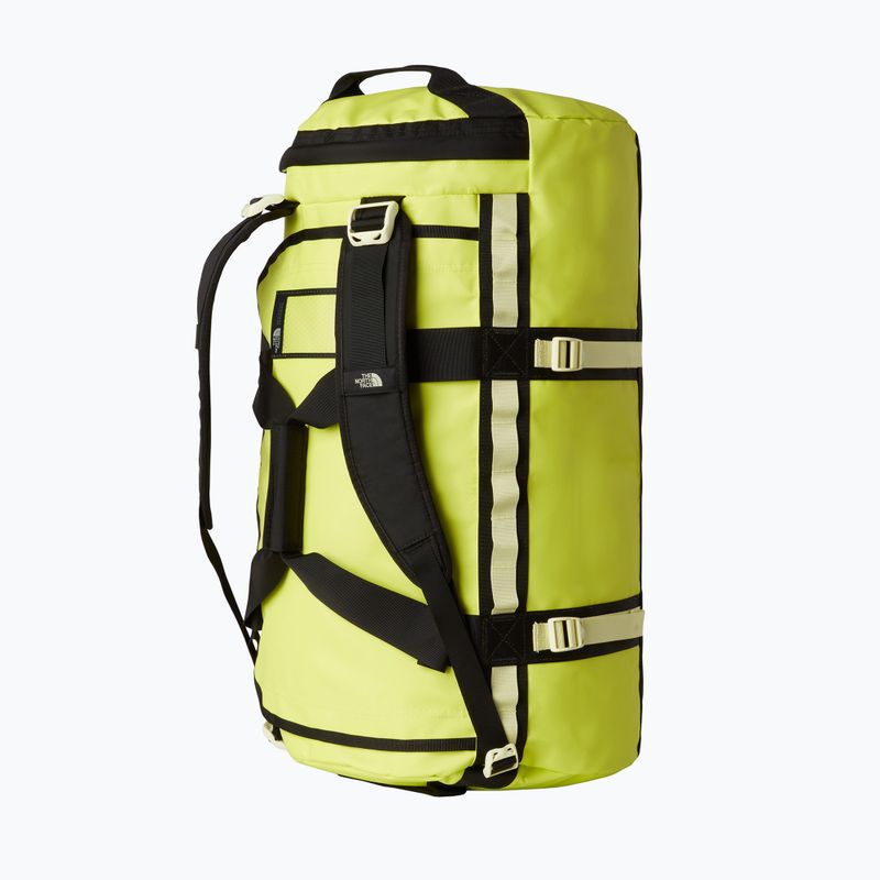 Пътна чанта The North Face Base Camp Duffel M 71 l fizz lime/lemon mist/tn 2