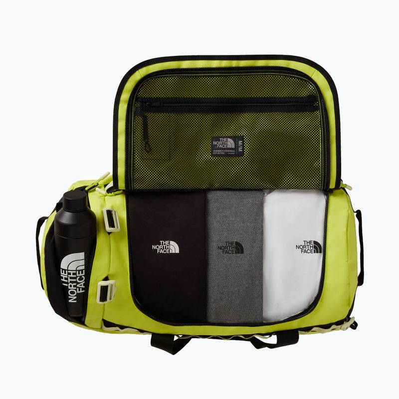 Пътна чанта The North Face Base Camp Duffel M 71 l fizz lime/lemon mist/tn 3