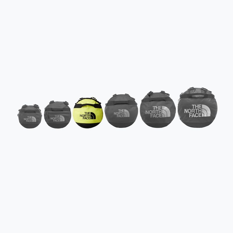 Пътна чанта The North Face Base Camp Duffel M 71 l fizz lime/lemon mist/tn 5