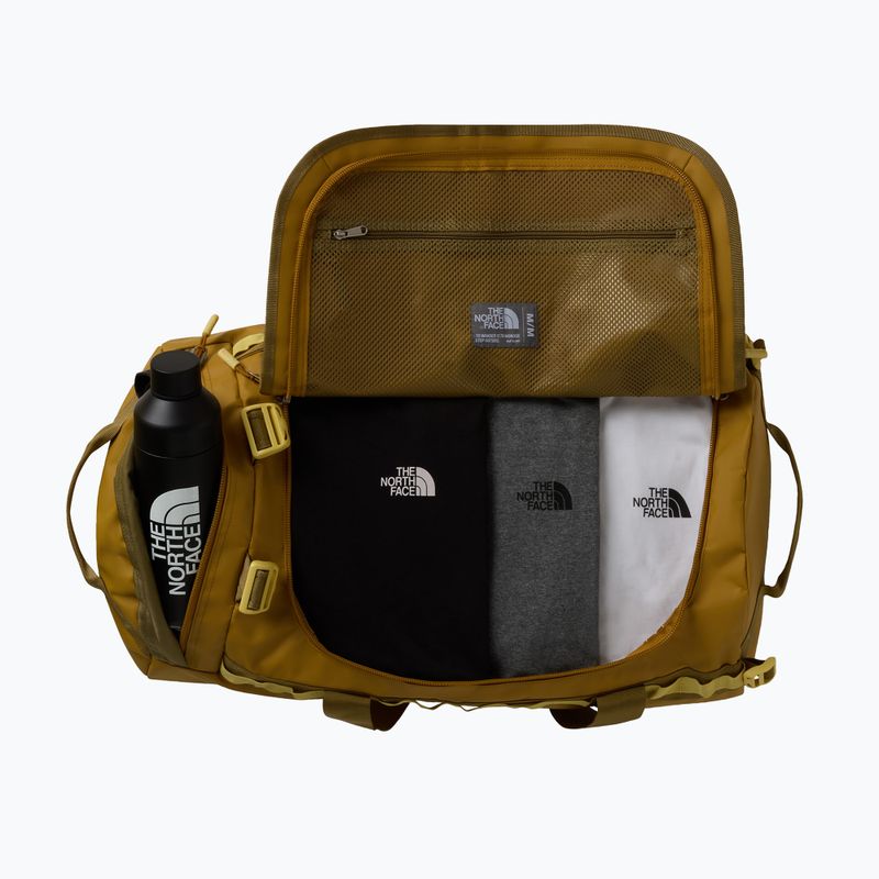 Пътна чанта The North Face Base Camp Duffel M 71 l golden tan/cedar/honeye 3