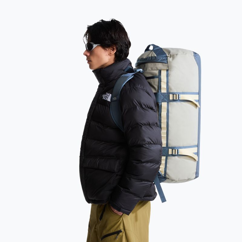 Пътна чанта The North Face Base Camp Duffel M 71 l stone slab/granite grey 6