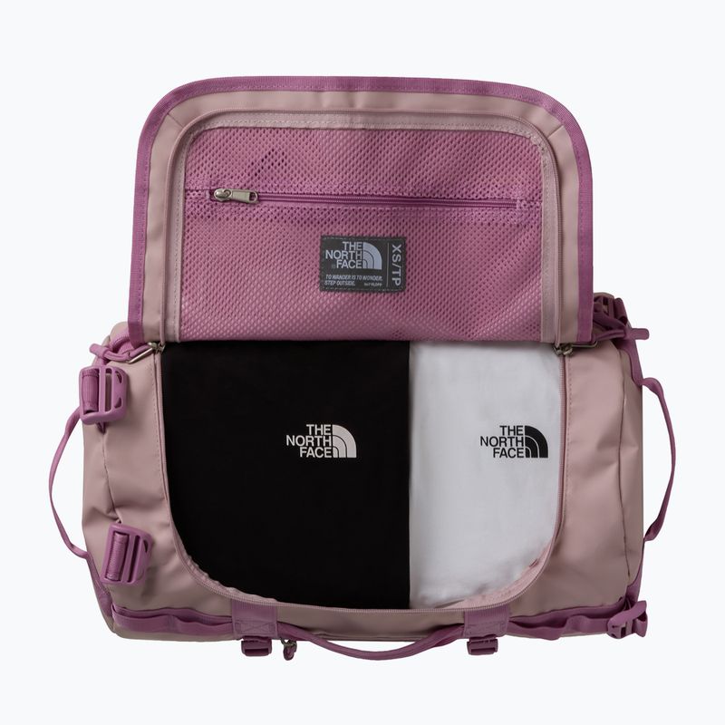 Пътна чанта The North Face Base Camp Duffel XS 31 l metal pink/hushed laven 3