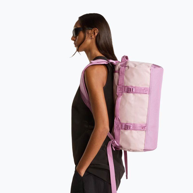 Пътна чанта The North Face Base Camp Duffel XS 31 l metal pink/hushed laven 6