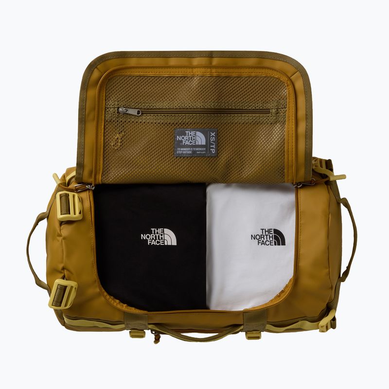 Пътна чанта The North Face Base Camp Duffel XS 31 l golden tan/cedar/honeye 3