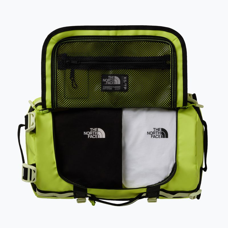 Пътна чанта The North Face Base Camp Duffel XS 31 l fizz lime/lemon mist/tn 3