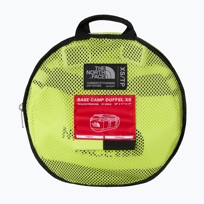 Пътна чанта The North Face Base Camp Duffel XS 31 l fizz lime/lemon mist/tn 4