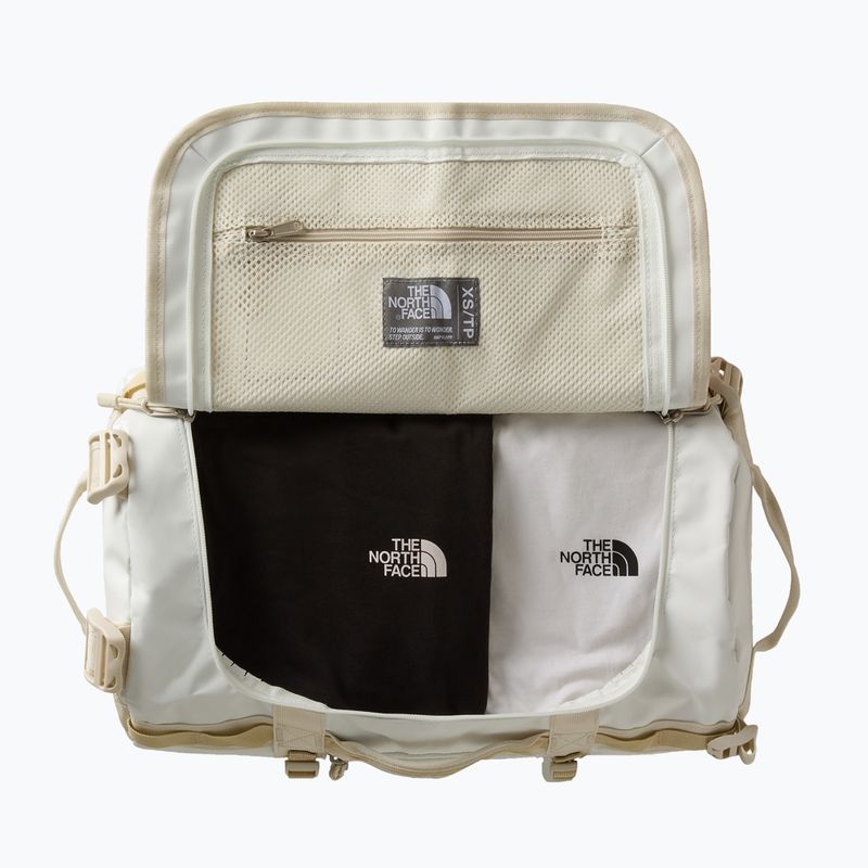 Пътна чанта The North Face Base Camp Duffel XS 31 l white ash/calacatta/pal 3