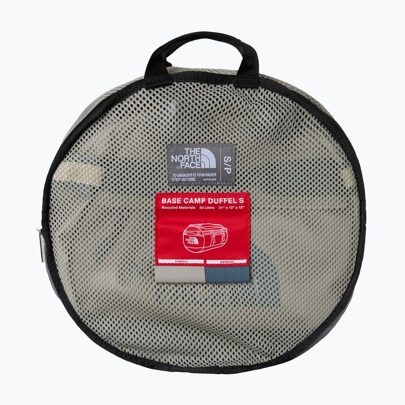 Пътна чанта The North Face Base Camp Duffel S 50 l stone slab/granite grey 4