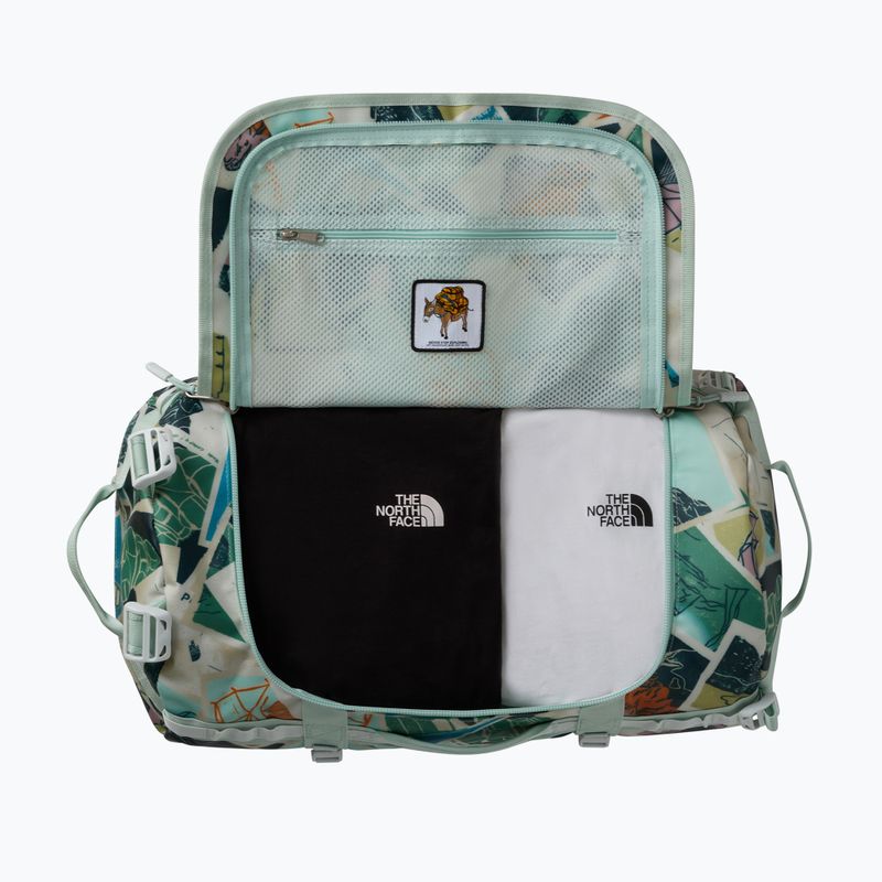 Пътна чанта The North Face Base Camp Duffel S 50 l opal frost tnf postcard 3