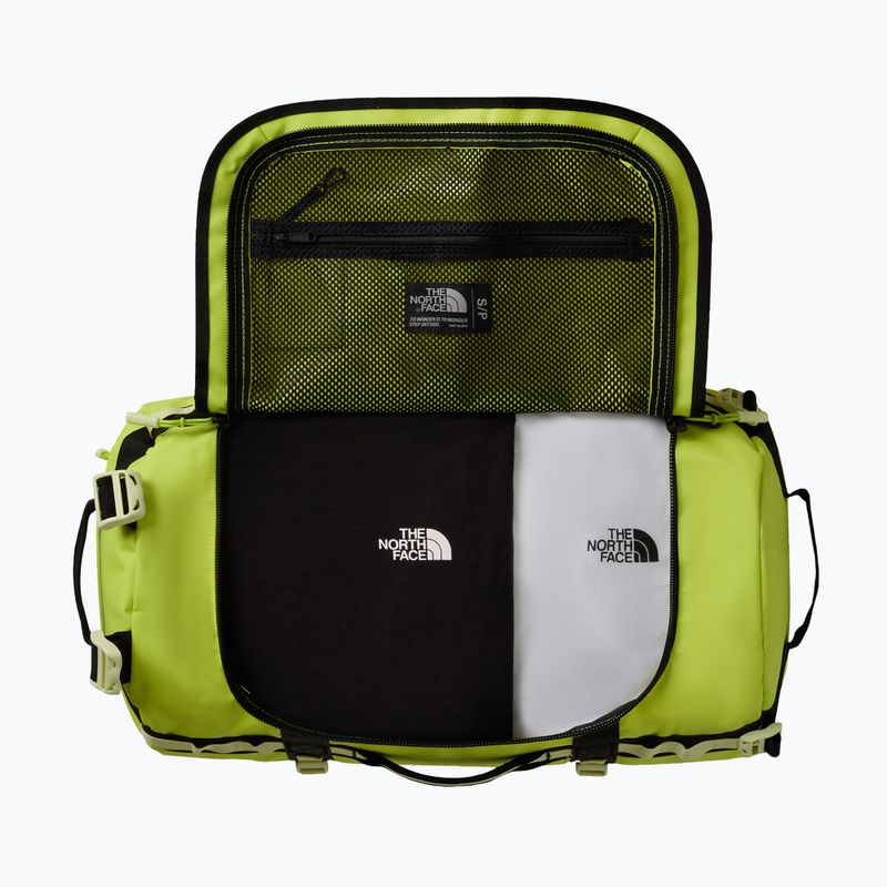 Пътна чанта The North Face Base Camp Duffel S 50 l fizz lime/lemon mist/tn 3