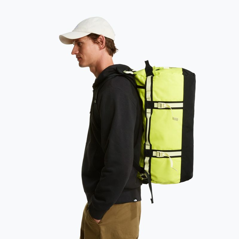 Пътна чанта The North Face Base Camp Duffel S 50 l fizz lime/lemon mist/tn 6