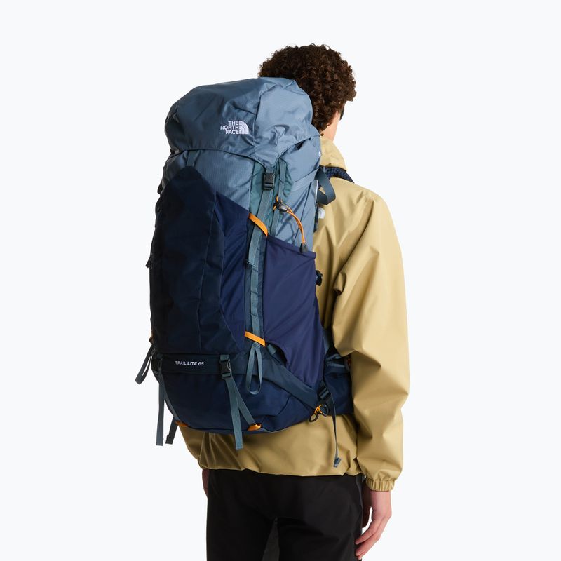 Туристически раница The North Face Trail Lite 65 l S-M granite grey/summit navy 7