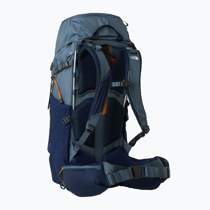 Туристическa раница The North Face Trail Lite 54 l granite grey/summit navy 2