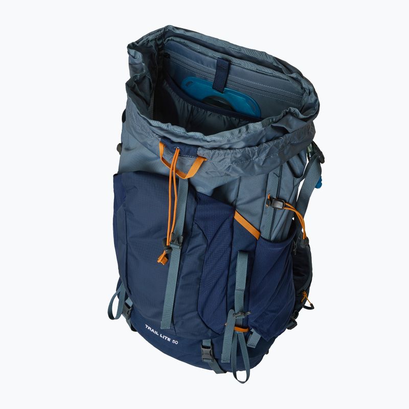 Туристическa раница The North Face Trail Lite 54 l granite grey/summit navy 5