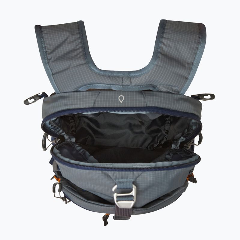 Туристическа раница The North Face Trail Lite 12 l granite grey/summit navy/dust orange 5