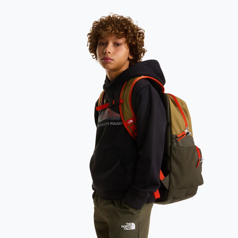 Детска градска раница The North Face Chuckwalla 27 l cedar/new taupe green/lava red 7