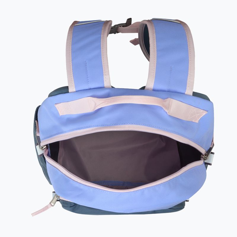 Детска градска раница The North Face Chuckwalla 27 l periwinkle glow/granite grey/pale blossom 4