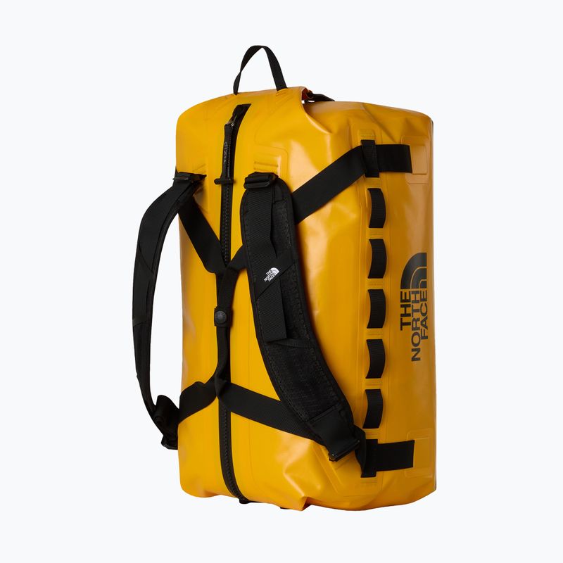 Пътна чанта The North Face Base Camp Waterproof Duffel 50 l summit gold/tnf black 2
