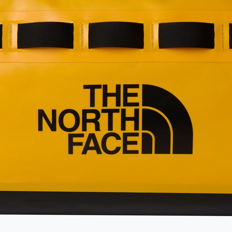 Пътна чанта The North Face Base Camp Waterproof Duffel 50 l summit gold/tnf black 4