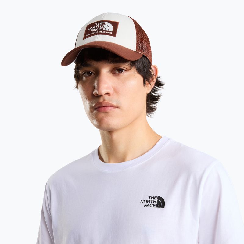 Мъжка шапка с козирка The North Face Mudder Trucker ember soil-white dune 3