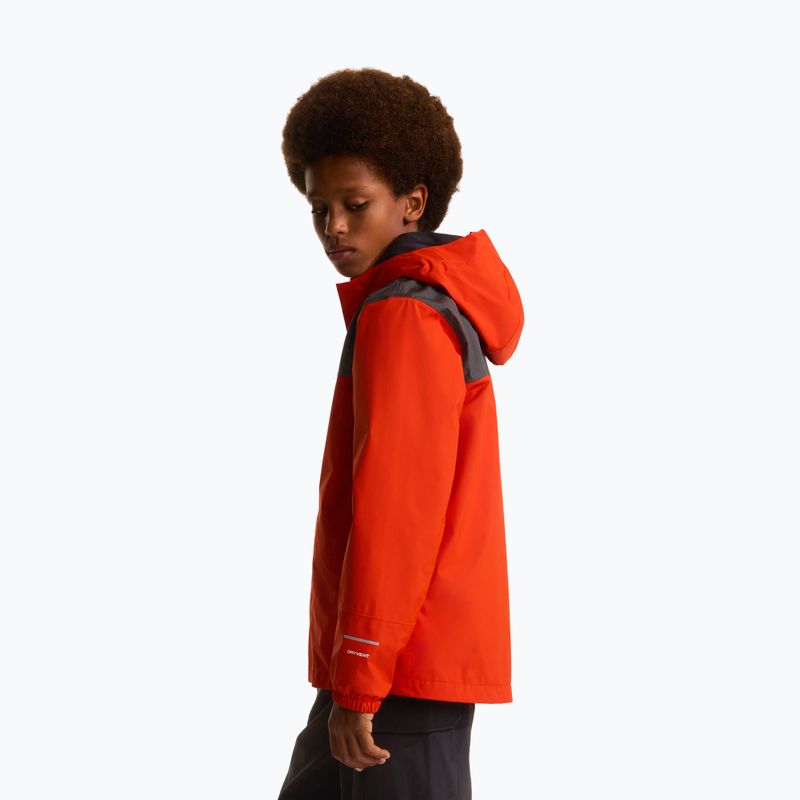 Детско яке за дъжд The North Face Antora lava red 5