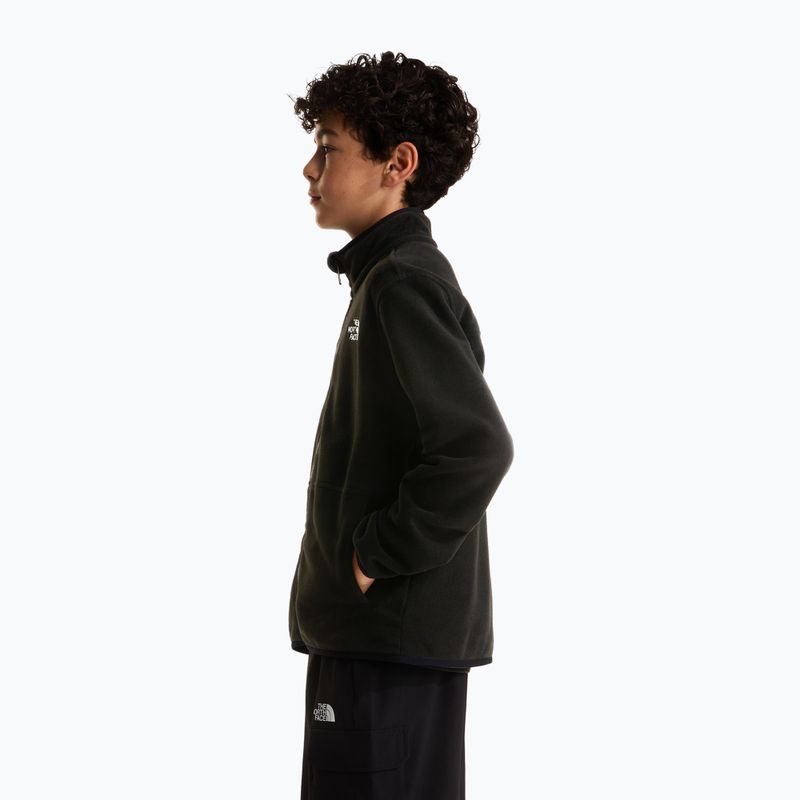 Детски суитшърт The North Face Glacier Full Zip tnf black 7