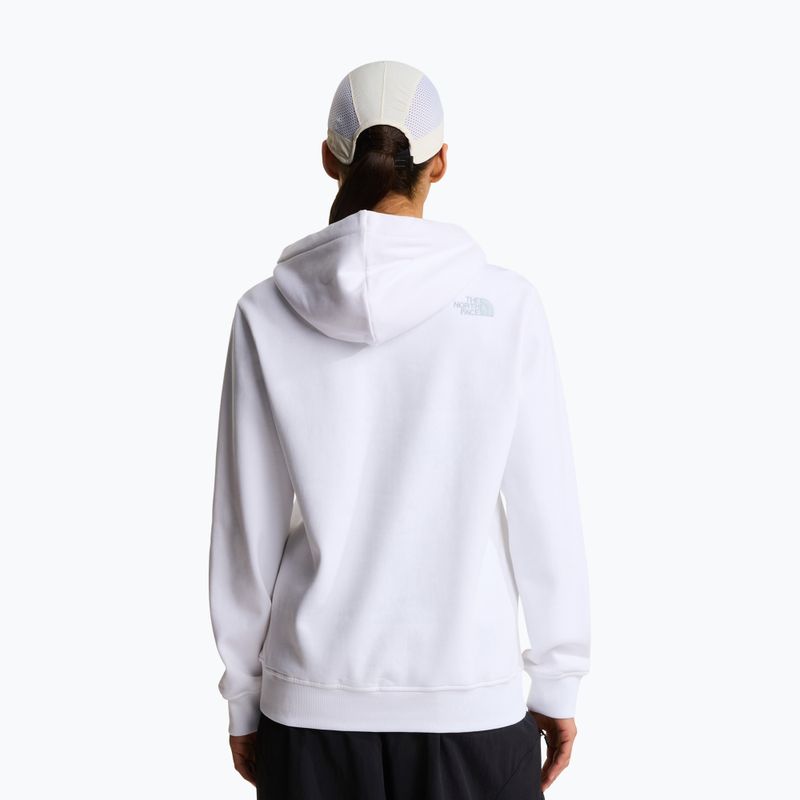 Дамски суитшърт The North Face Drew Peak Pullover Hoodie white/frost grey 3
