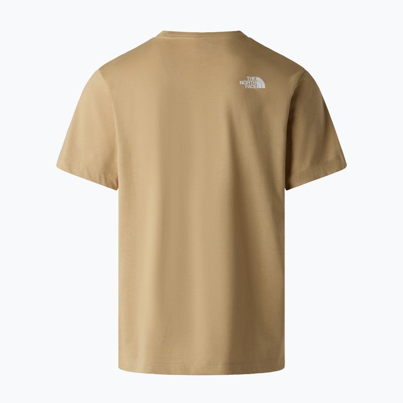 Мъжка тениска The North Face Evolution Half Dome khaki stone 7