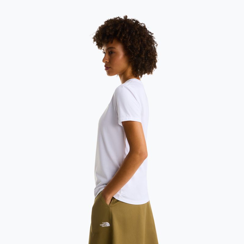 Дамска тениска The North Face Evolution Simple Dome Slim SS tnf white 4