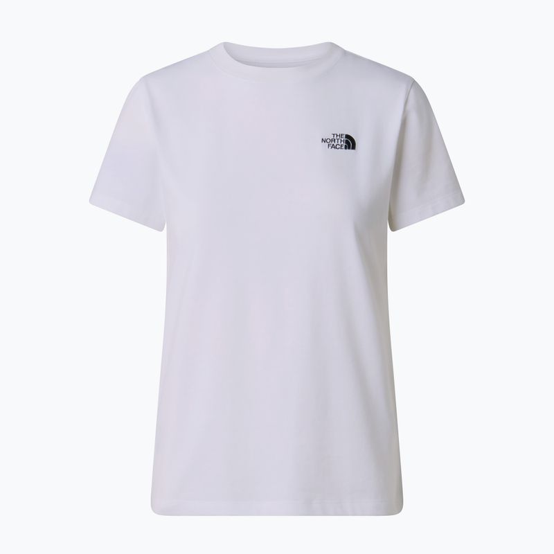 Дамска тениска The North Face Evolution Simple Dome Slim SS tnf white 5