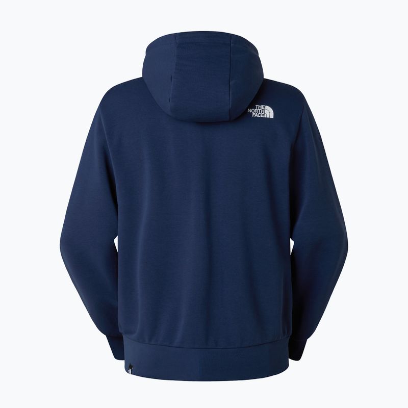 Мъжки суитшърт The North Face Simple Dome Light Regular Full Zip Hooded 6
