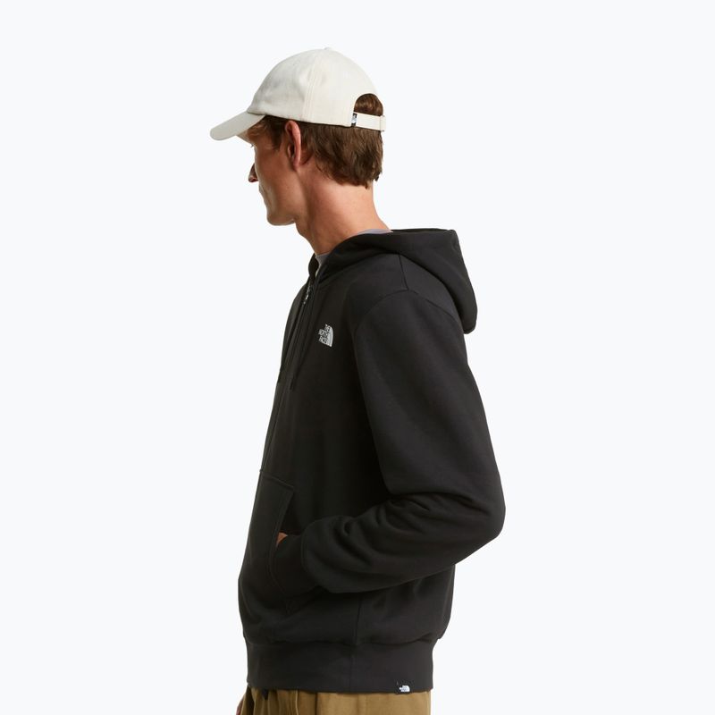 Мъжки суитшърт The North Face Simple Dome Light Regular Full Zip Hooded 3