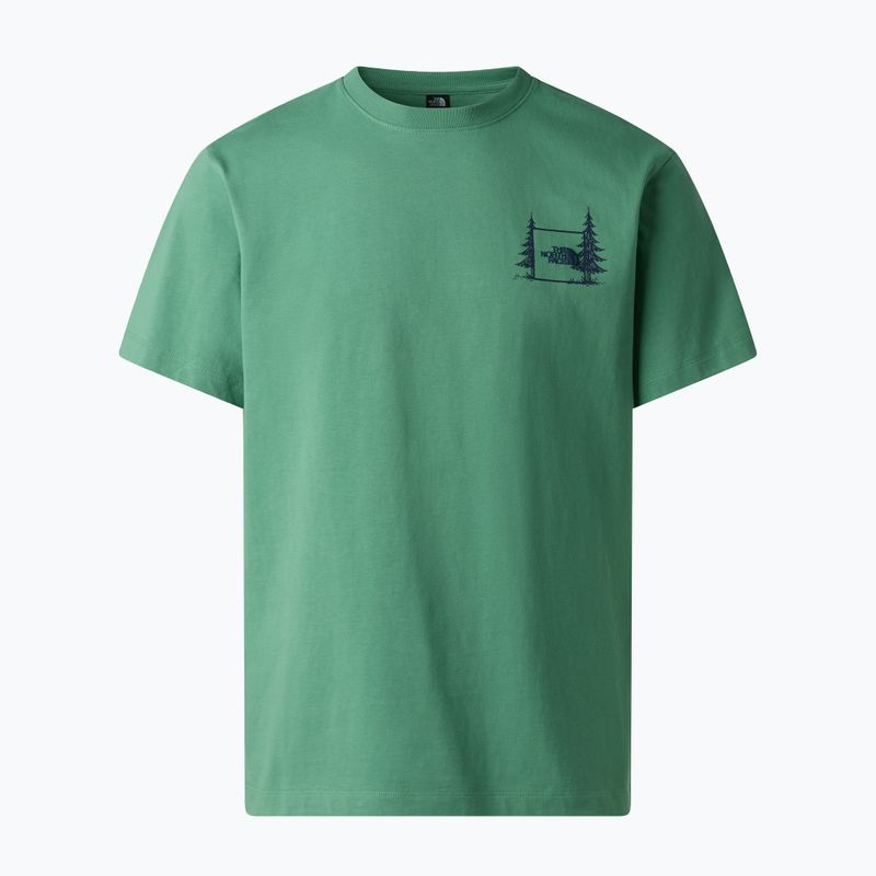 Мъжка тениска The North Face Camping Relaxed dimmed algae 5