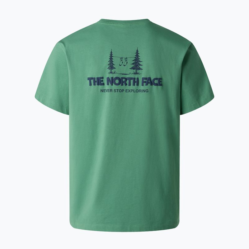 Мъжка тениска The North Face Camping Relaxed dimmed algae 6