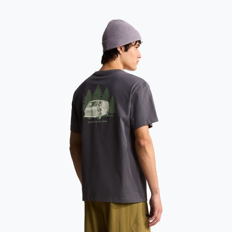 Мъжка тениска The North Face Van Life Relaxed anthracite grey 3